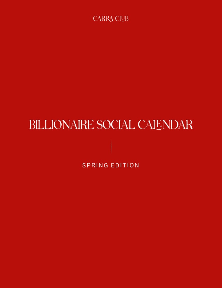 The Billionaire Social Calendar, seasonal editions
